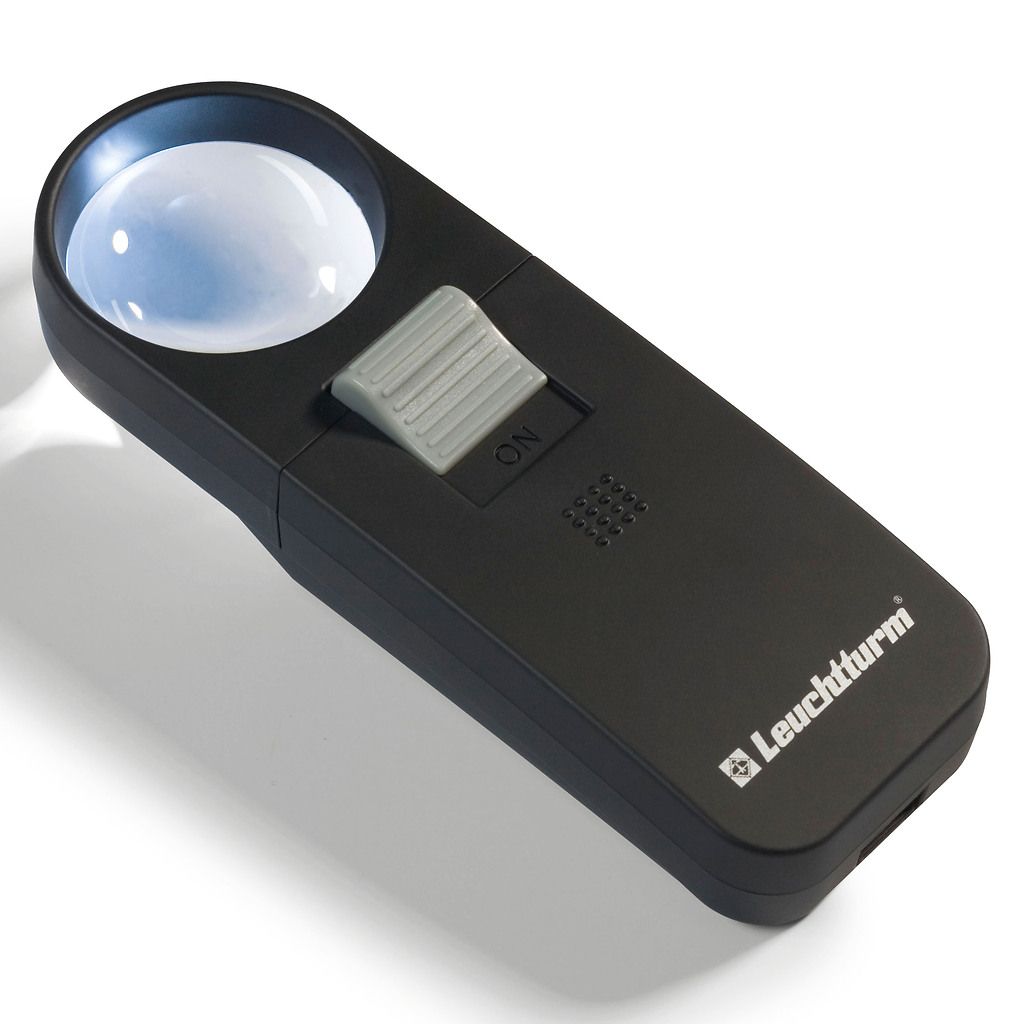 Magnifier Handheld with LED Light, 7x magnification at