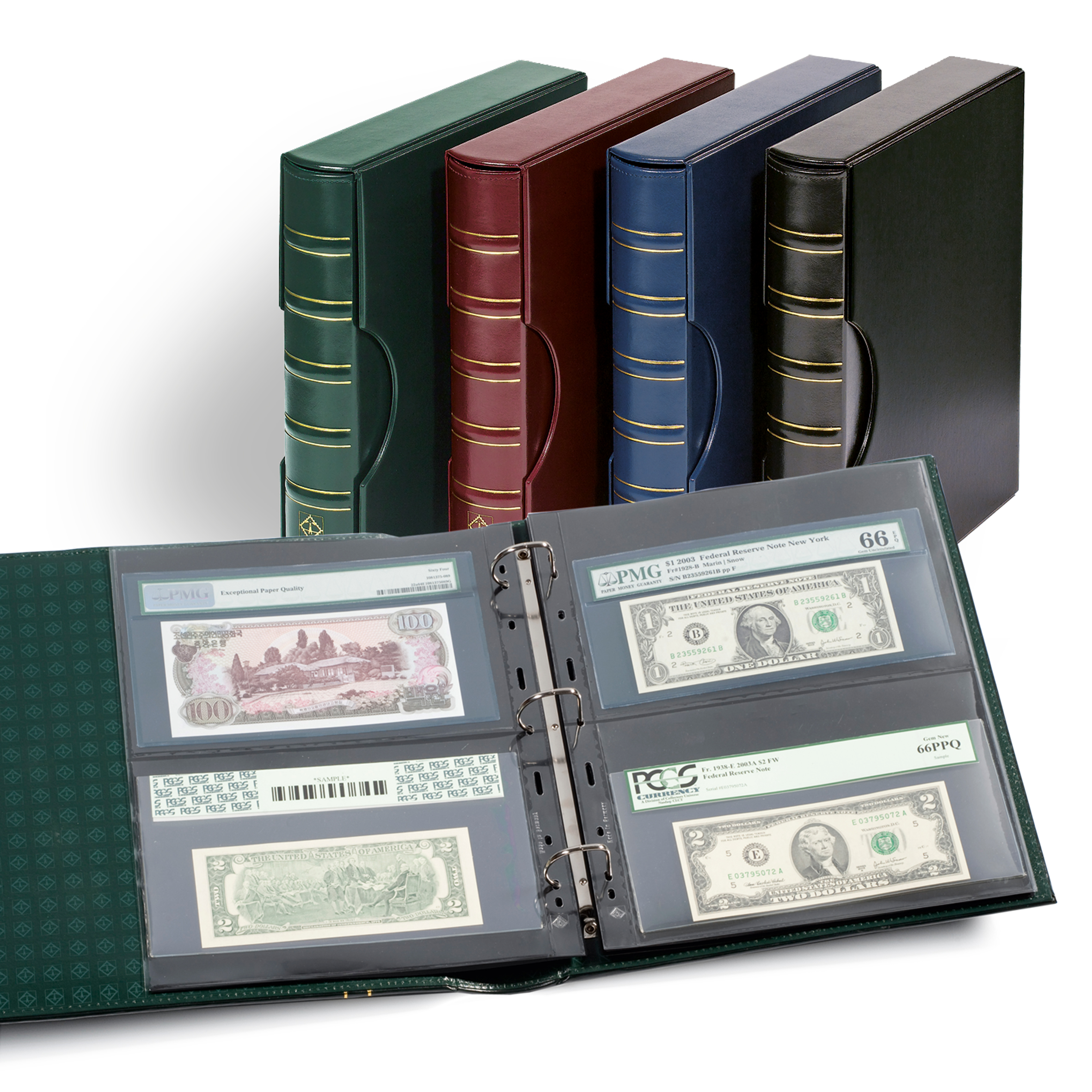 GRANDE Classic Graded Currency Album Sets with Grande Pages, incl. Slipcase  at
