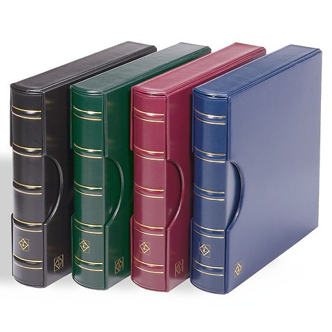 LIGHTHOUSE Ring binder EXCELLENT DE, in classic design with slipcase at ...