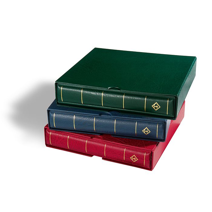 Springback 'LUXUS' Binder, including slipcase, green