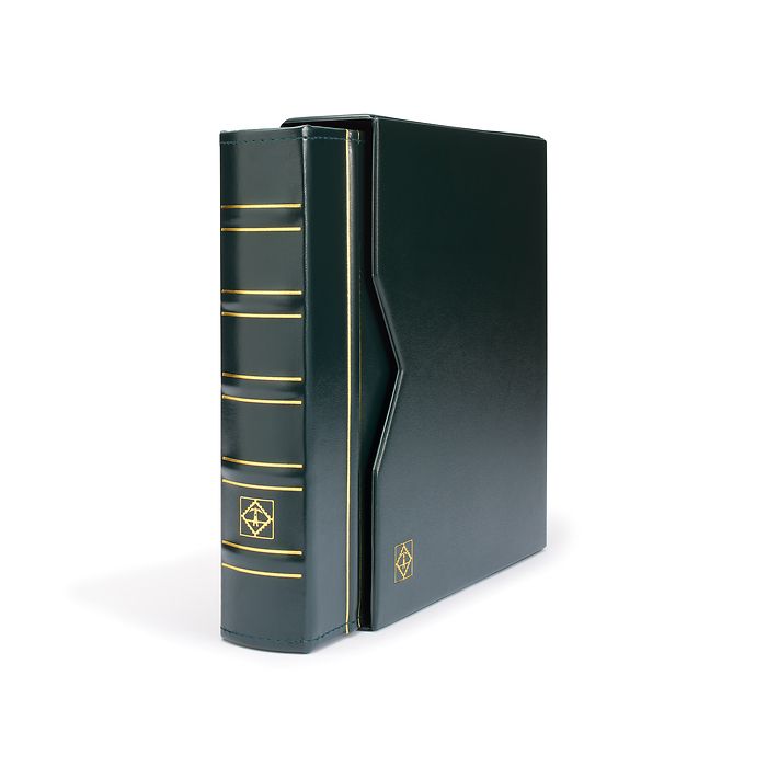 OPTIMA-Classic Coin Album including slipcase, green