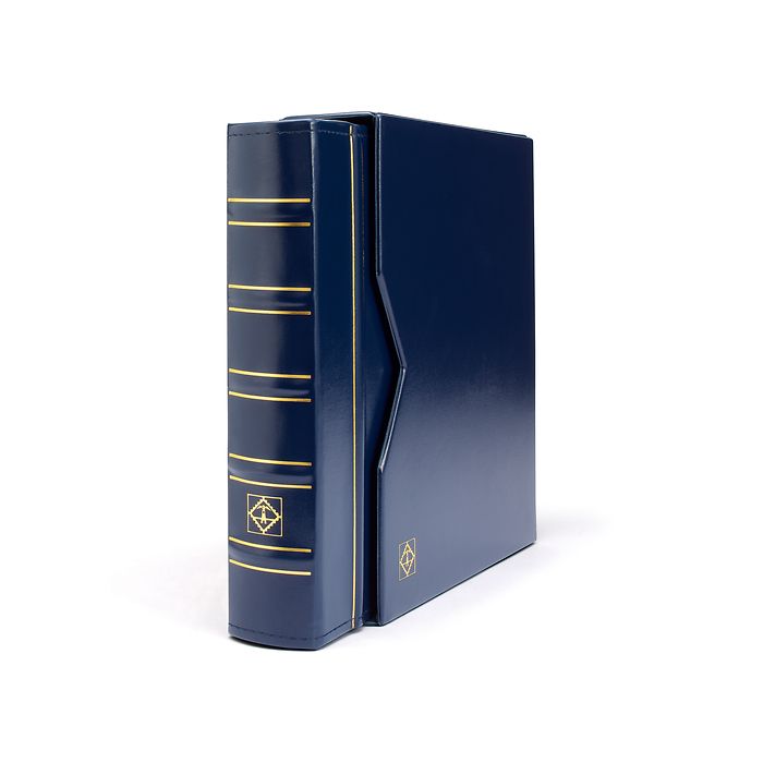 OPTIMA-Classic Coin Album including slipcase, blue