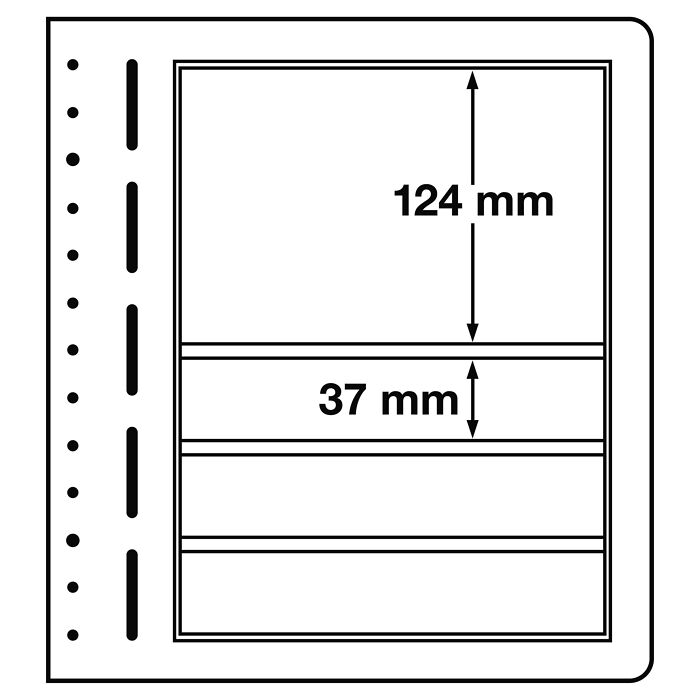 LIGHTHOUSE LB-Blank Sheets, 4-way division