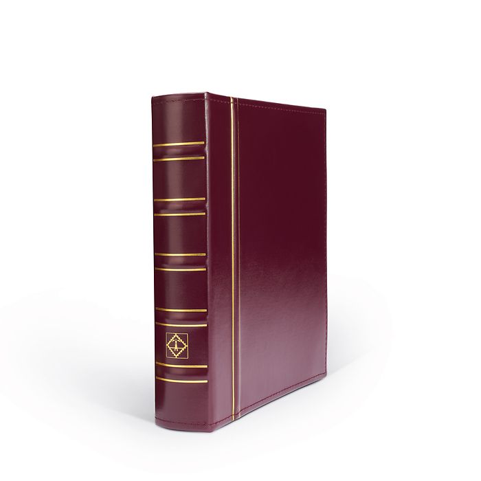 OPTIMA-Classic Coin Album including slipcase, red