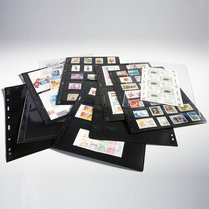 VARIO Sheets, 2-way division, vertically divided, black film