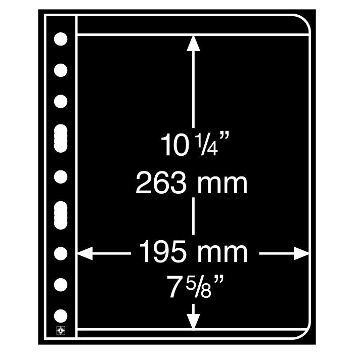 VARIO Sheets, no division, black film