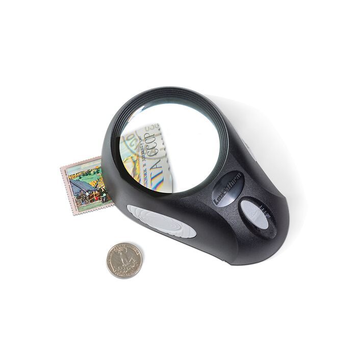 TMANGO 5x 10x Desktop Magnifier with LED light, Magnifying Glass with –  ToysCentral - Europe