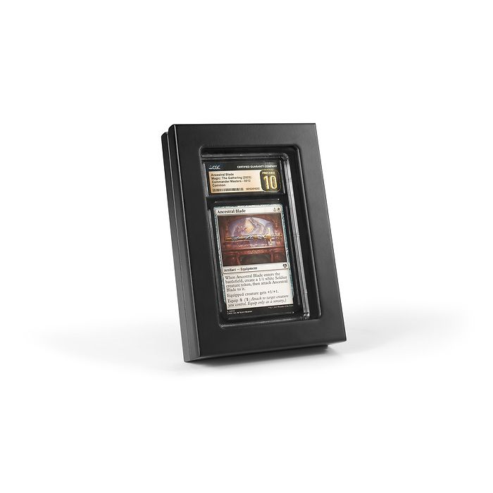 VOLTERRA Box for 1 PSA holder, black matte finish, easel and wall hanger