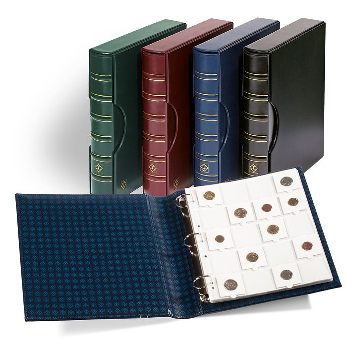 Classic GRANDE Album with M12K Sheets for 2.5 x2.5' coin holders