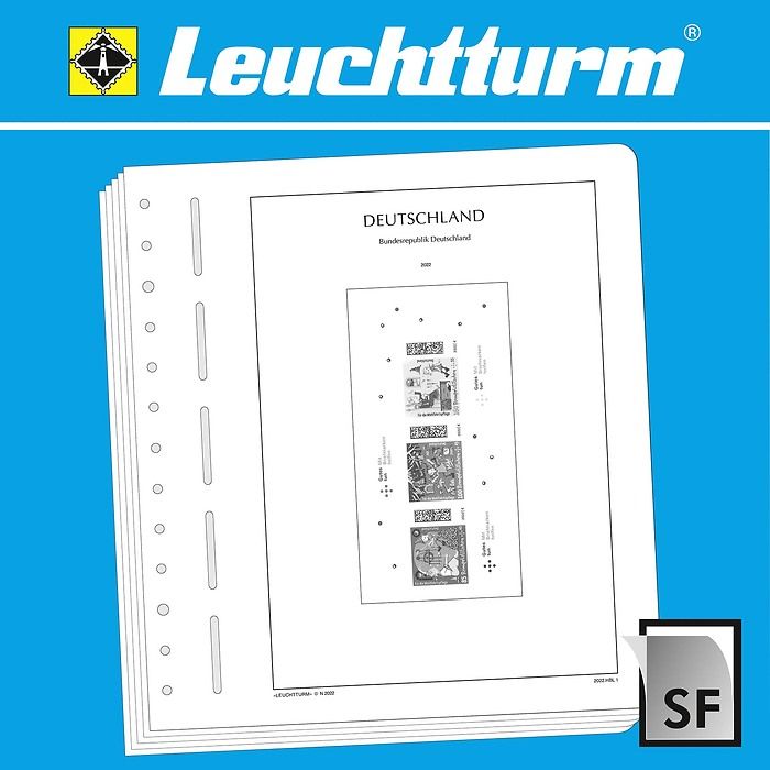 LIGHTHOUSE Illustrated album Federal Republic of Germany Booklet Sheets