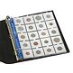 Storage Sheet for 2x2 Coin Holders, 8.5in x 11in, Blue Strip Reinforcement - Pack of 10